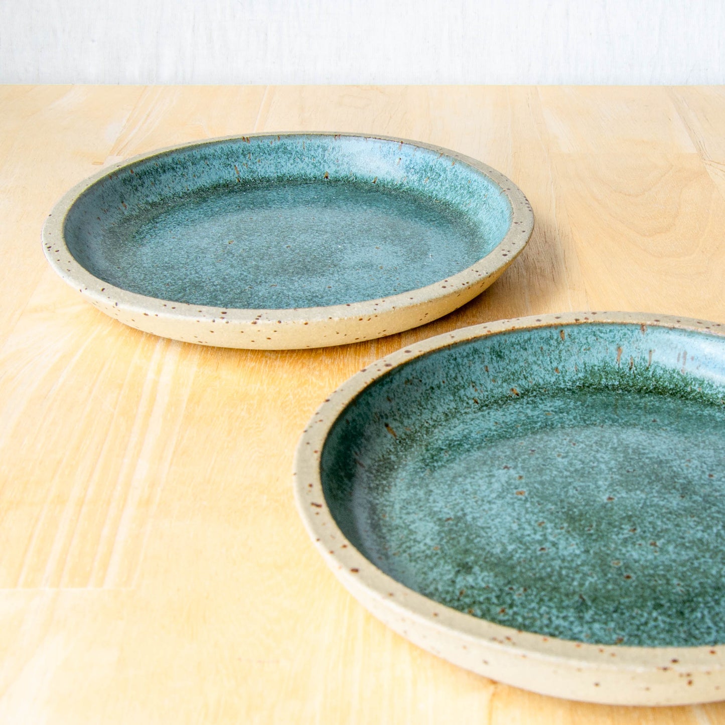 Small Plate Green Stone