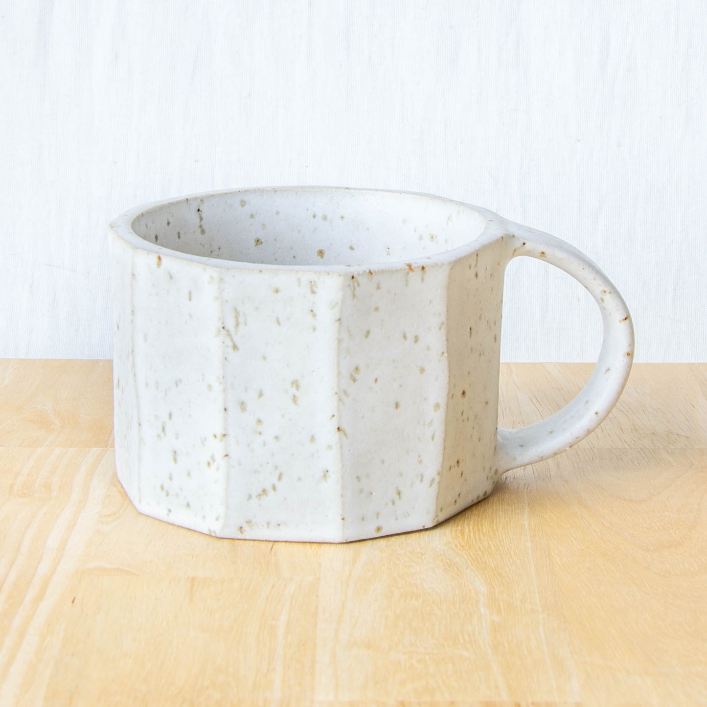 Faceted Mug Snow