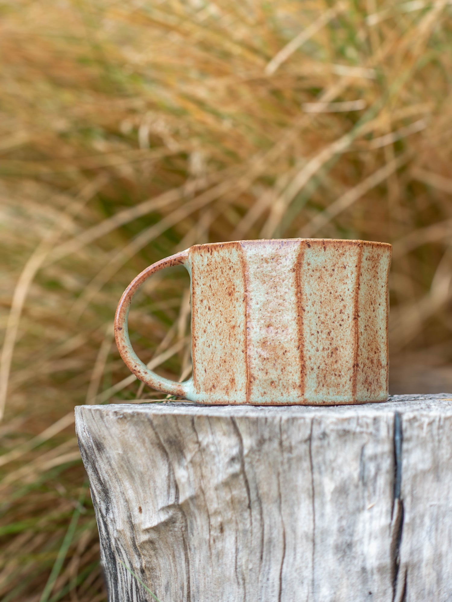 land and line ceramics handmade mug new zealand pottery