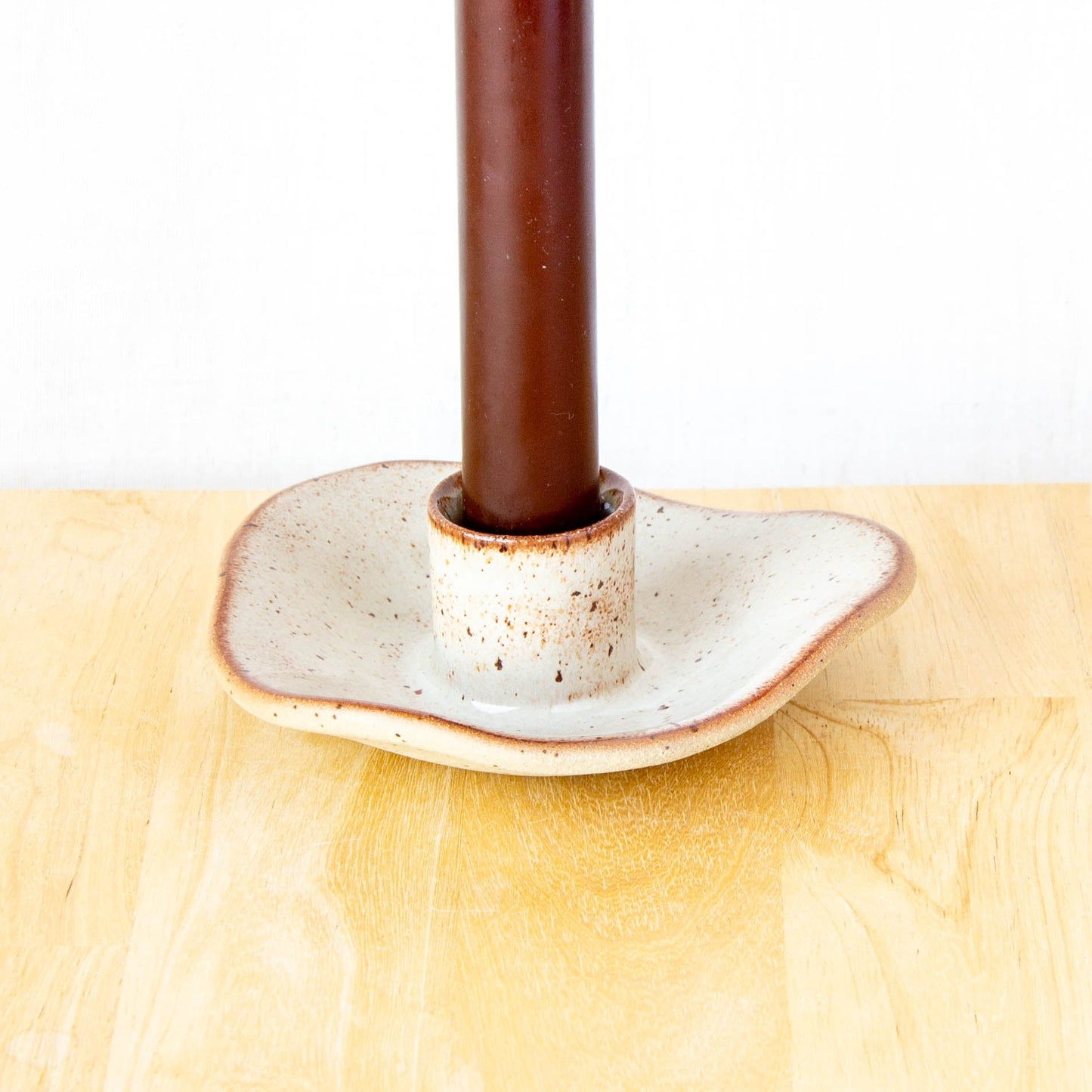 Organic Shaped Candle Holder Light Tussock