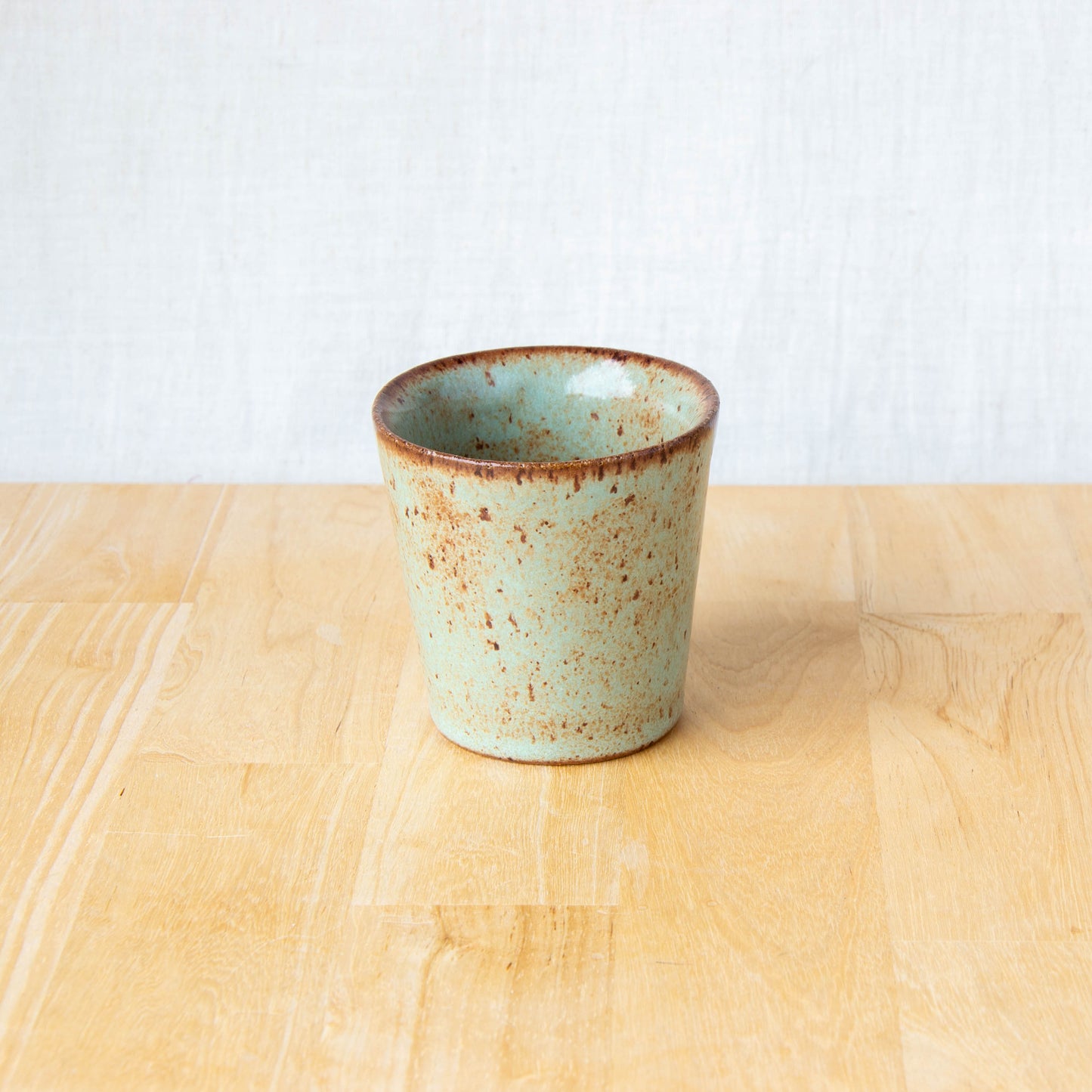 Handmade espresso cup by land and line ceramics New Zealand made pottery