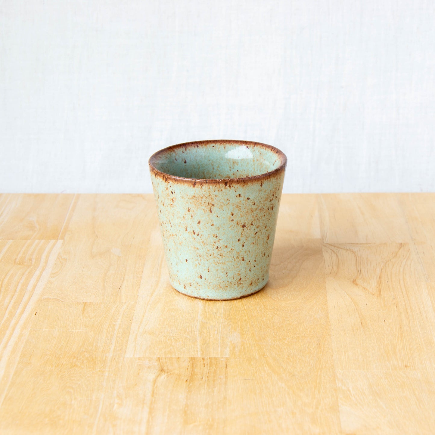 Handmade espresso cup by land and line ceramics New Zealand made pottery