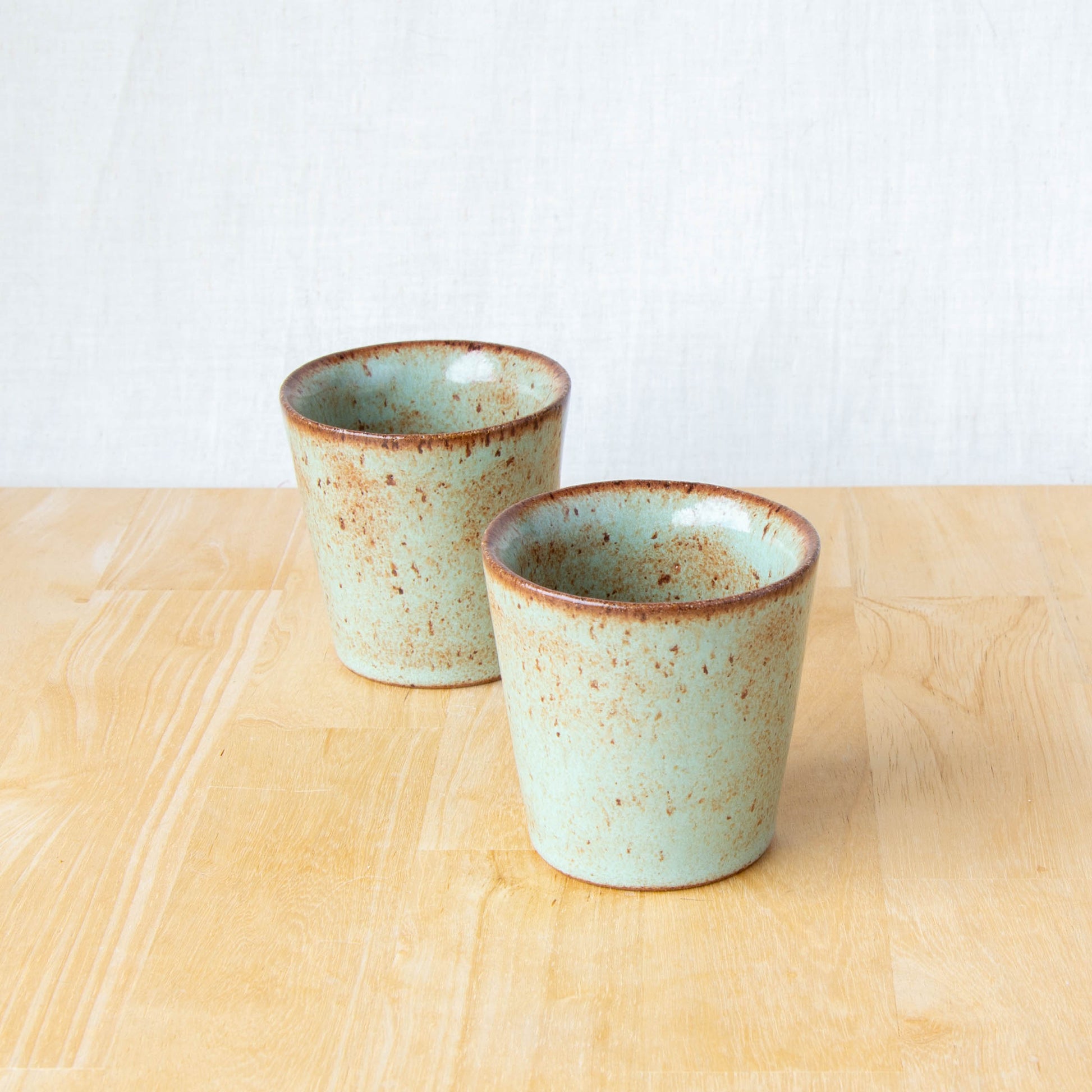 Handmade espresso cup by land and line ceramics New Zealand made pottery