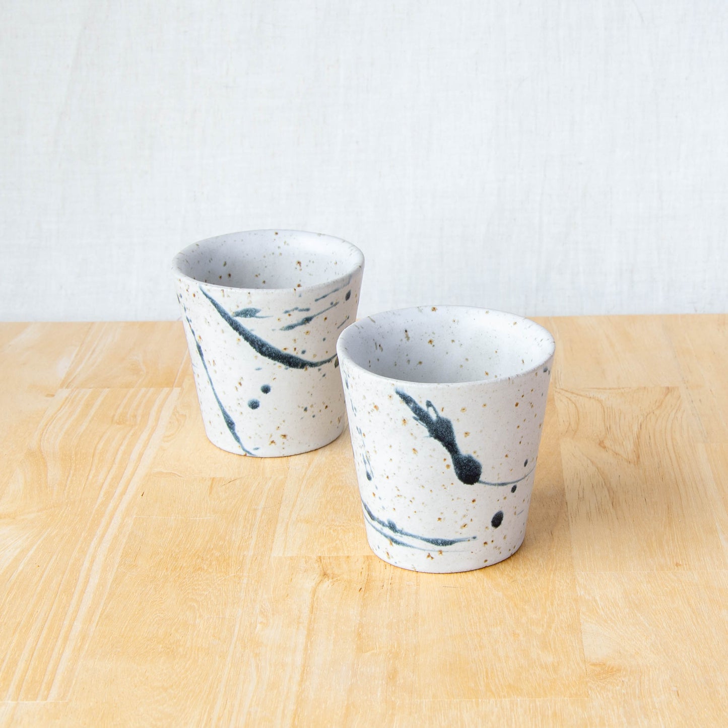 NZ made espresso cup handmade by land and line ceramics New Zealand made pottery