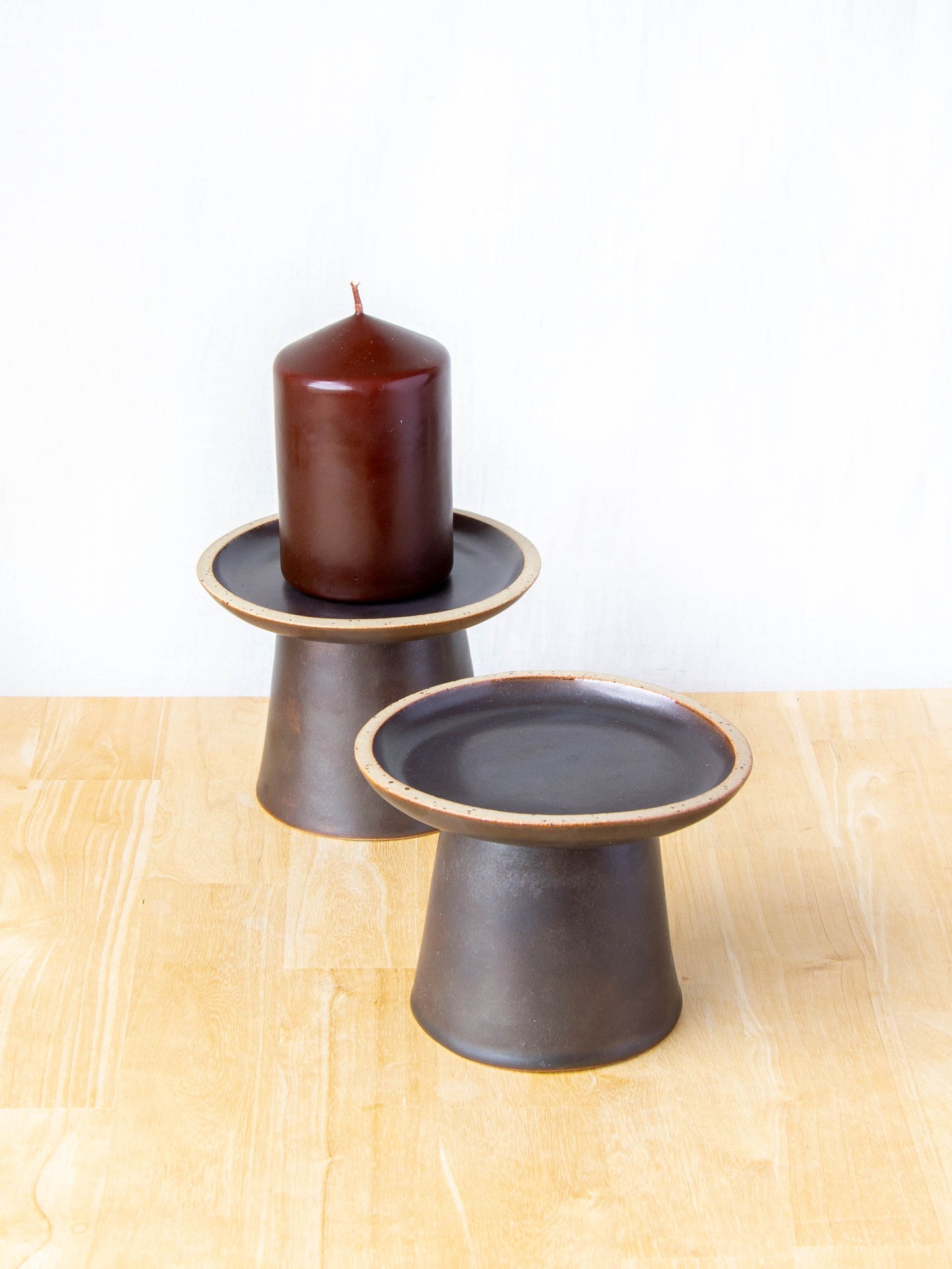 Pillar Candle Stand Loam