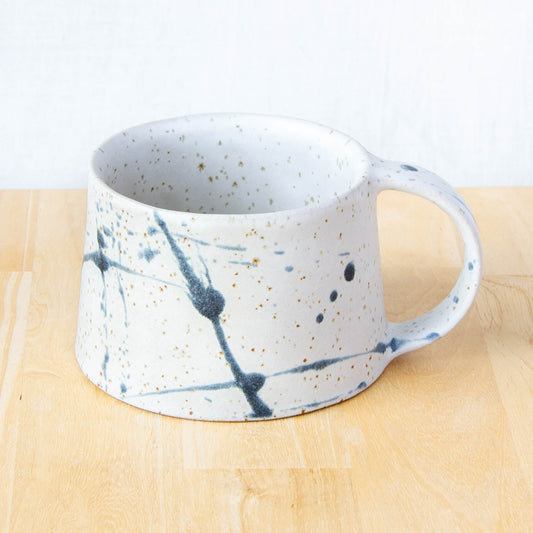 Tapered Mug Quartz Splash