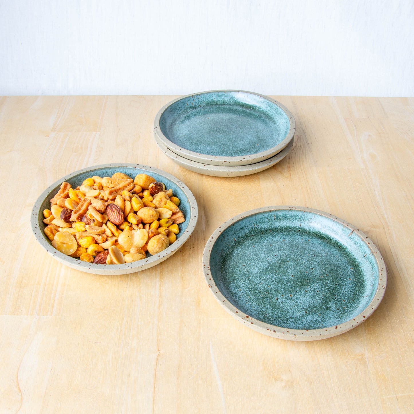small snack plate handmade